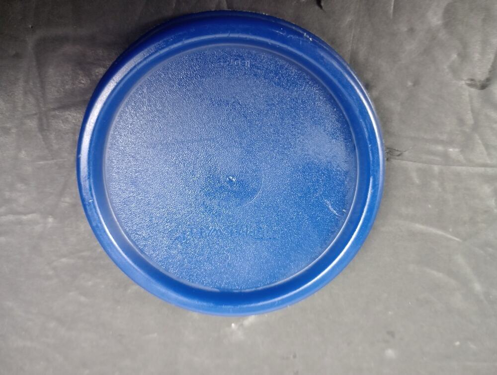 TUPPERWARE Blue Modular Mate 3" Lid 1607 For 1603 1605 1606 1641 1641 1643 1661